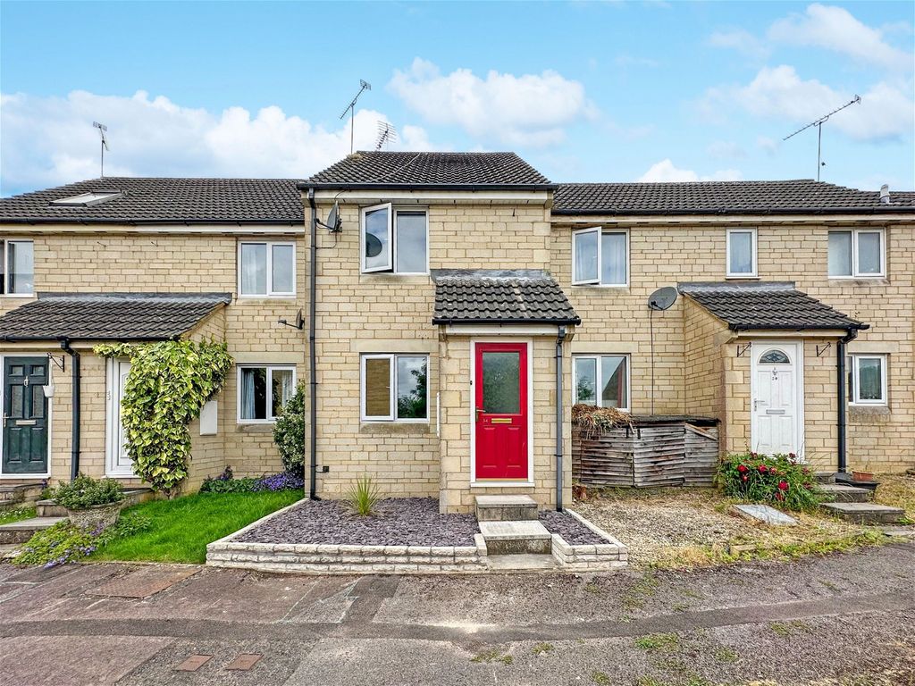 2 bed terraced house for sale in Charter Road, Chippenham SN15, £