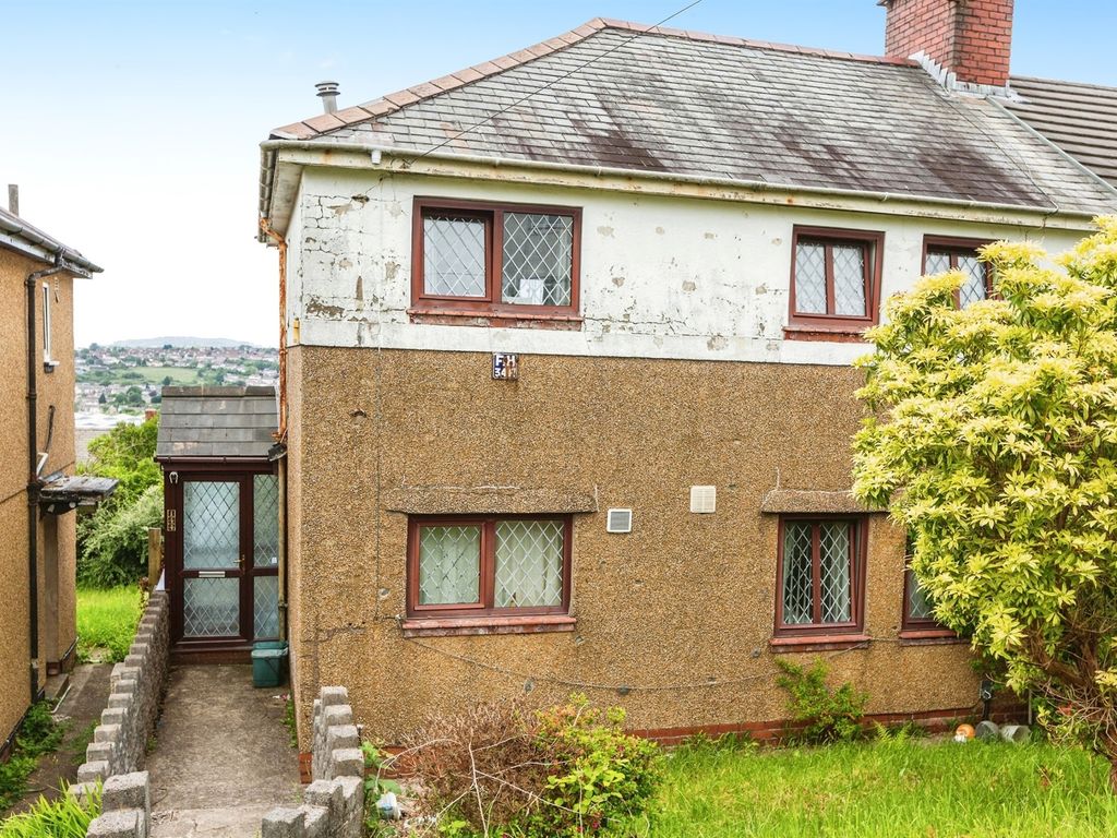 3 bed semidetached house for sale in Gwynedd Avenue, Townhill, Swansea