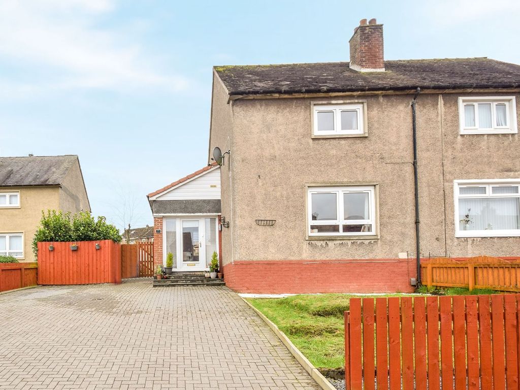 2 bed end terrace house for sale in Belhaven Road, Hamilton ML3, £