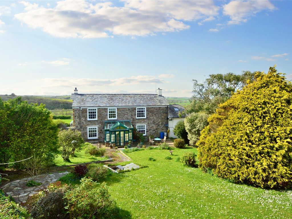 5 bed country house for sale in Hele, Marhamchurch, Bude EX23, £995,000