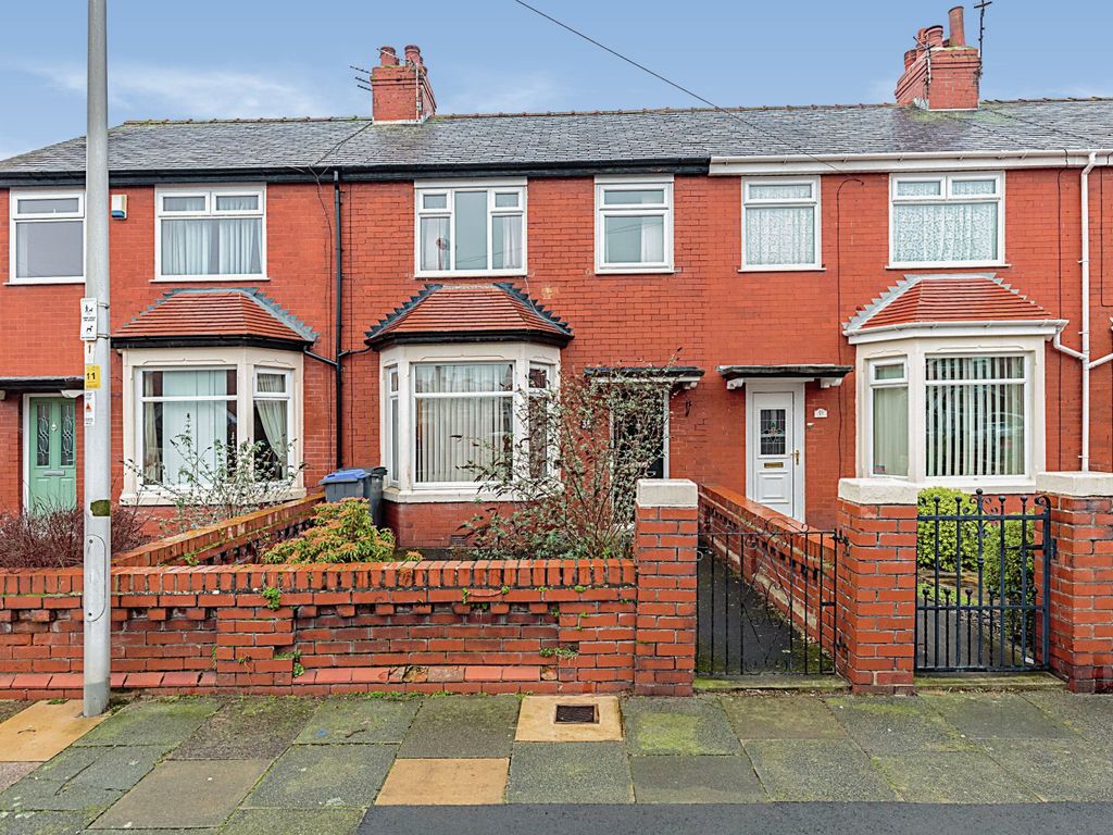 3 bed terraced house for sale in Sandgate, Blackpool, Lancashire FY4, £