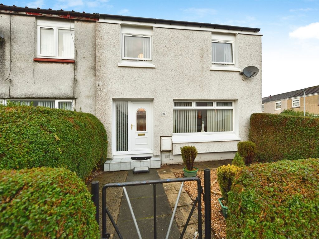 3 bed end terrace house for sale in Morar Place, Irvine KA12, £90,000