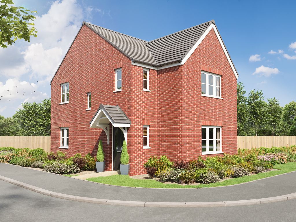 New home, 3 bed detached house for sale in "The Sherwood Corner" at