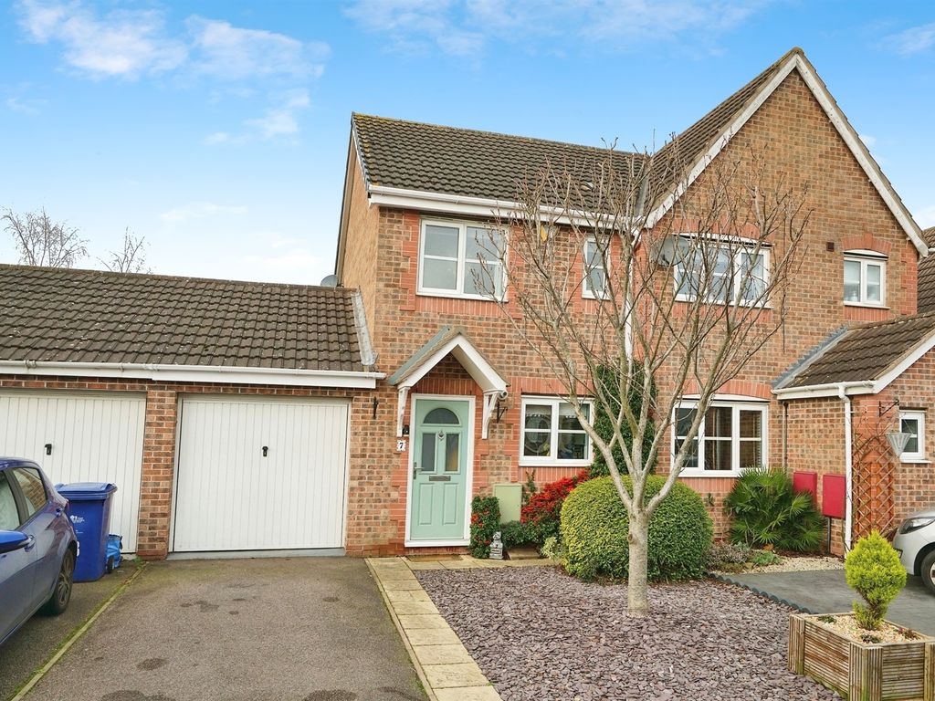 2 bed semidetached house for sale in Caraway Drive, Branston, Burton