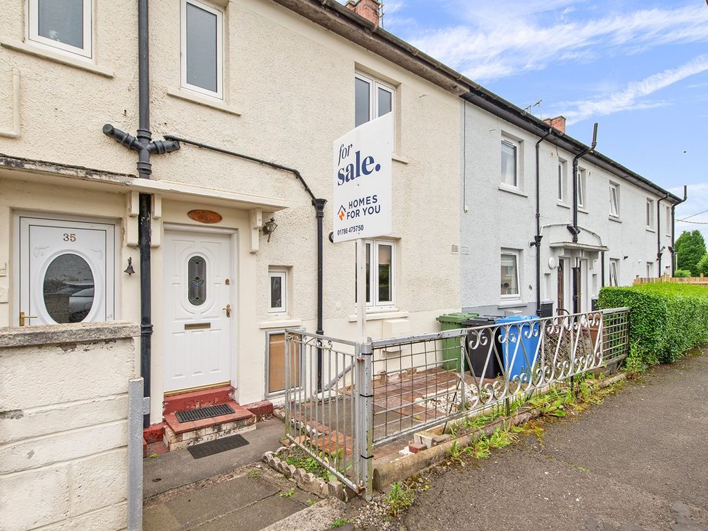 2 bed terraced house for sale in Stoneyacre, Tillicoultry FK13, £82,500