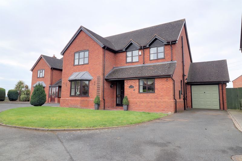 4 bed detached house for sale in Steppes Way, Childs Ercall, Market