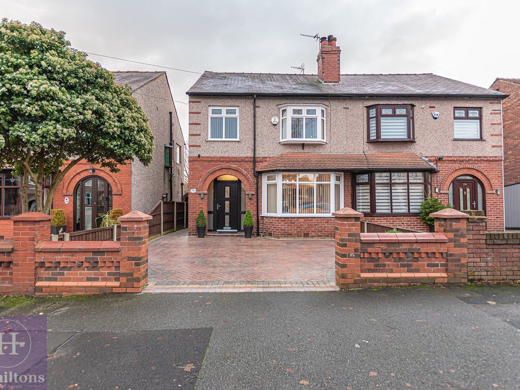 3 bed semidetached house for sale in Platt Fold Road, Leigh, Greater