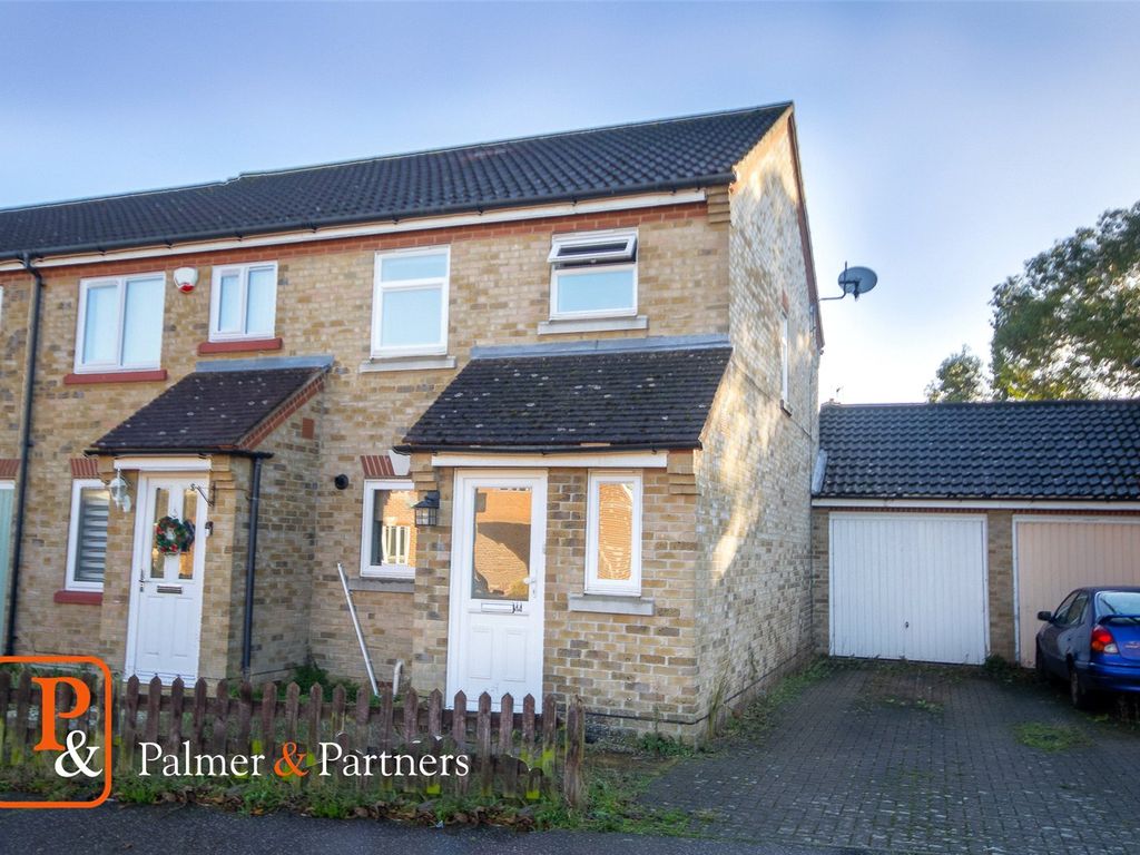 2 bed end terrace house for sale in Titus Way, Colchester, Essex CO4 ...
