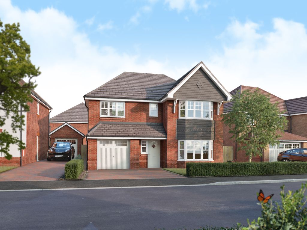 New home, 4 bed detached house for sale in Upper Denbigh Road, St Asaph