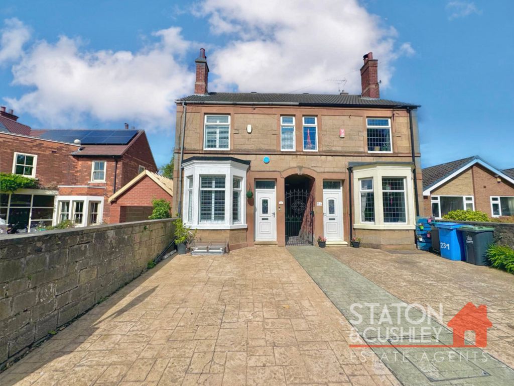 3 bed semidetached house for sale in Nottingham Road, Mansfield NG18