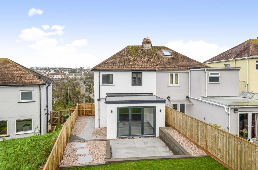 3 bed semidetached house for sale in Barton Avenue, Paignton, Devon