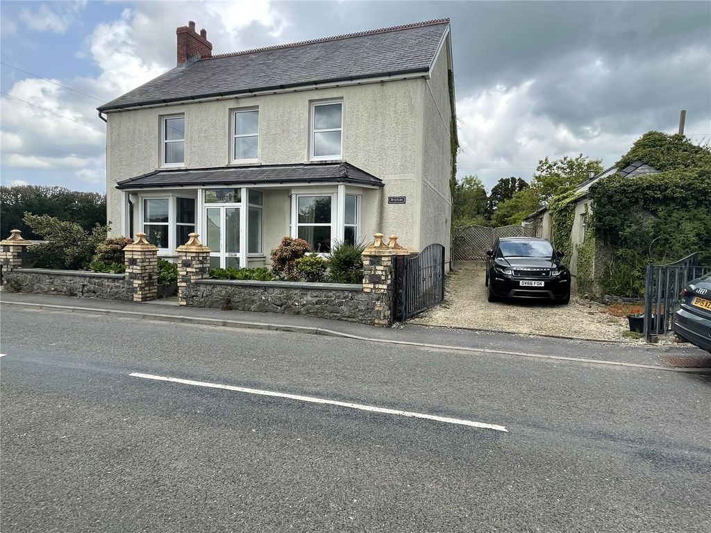 5 bed detached house for sale in Llangynnin, St. Clears, Carmarthen