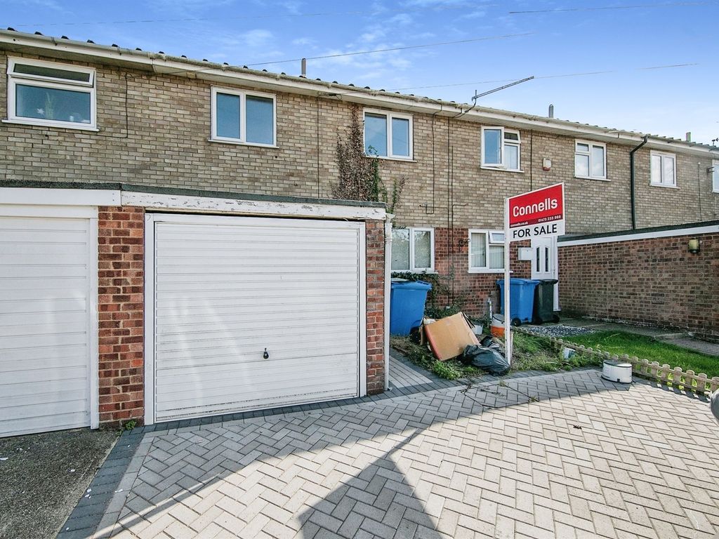 3 bed terraced house for sale in Macaulay Road, Ipswich IP1, £200,000