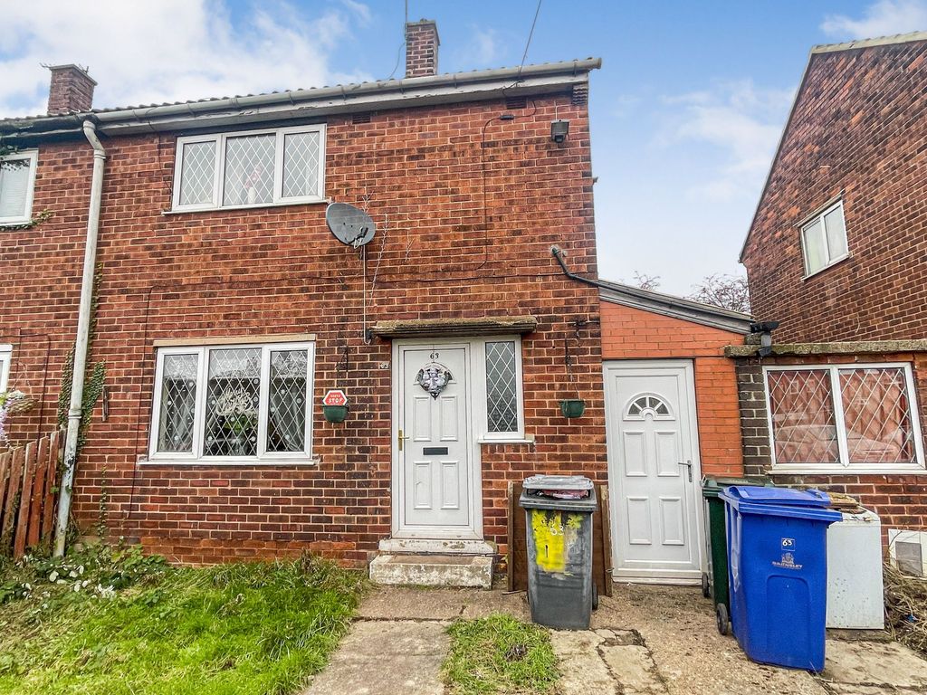 2 bed semidetached house for sale in Whinside Crescent, Thurnscoe S63