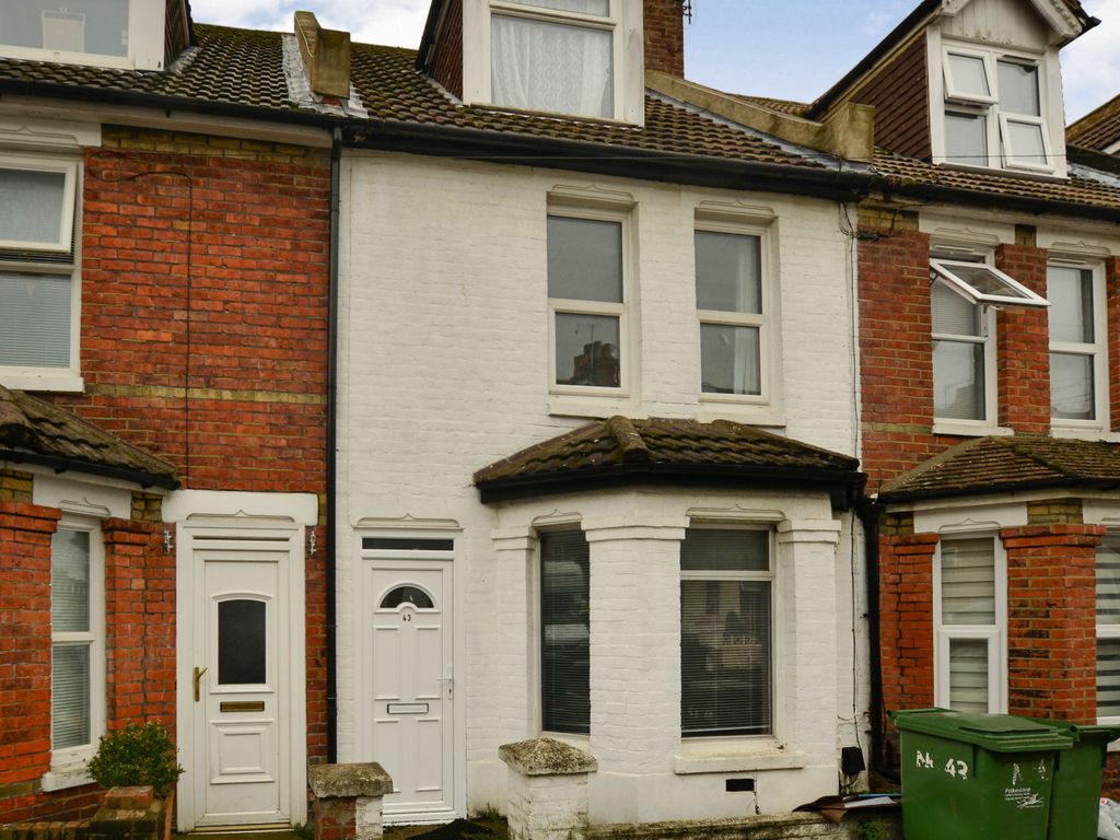 4 bed terraced house for sale in Athelstan Road, Folkestone, Kent