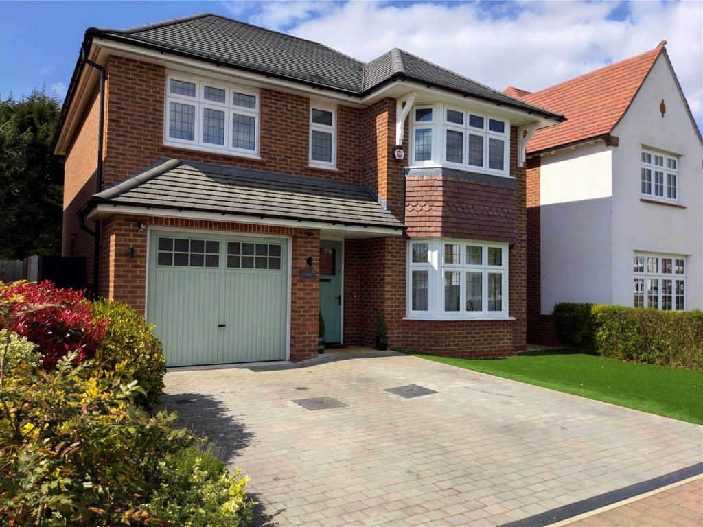 4 bed detached house for sale in Avro Crescent, Woodford, Stockport