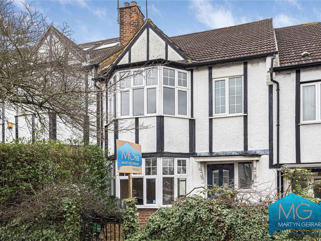 3 bed terraced house for sale in Lansdowne Road, Finchley, London N3