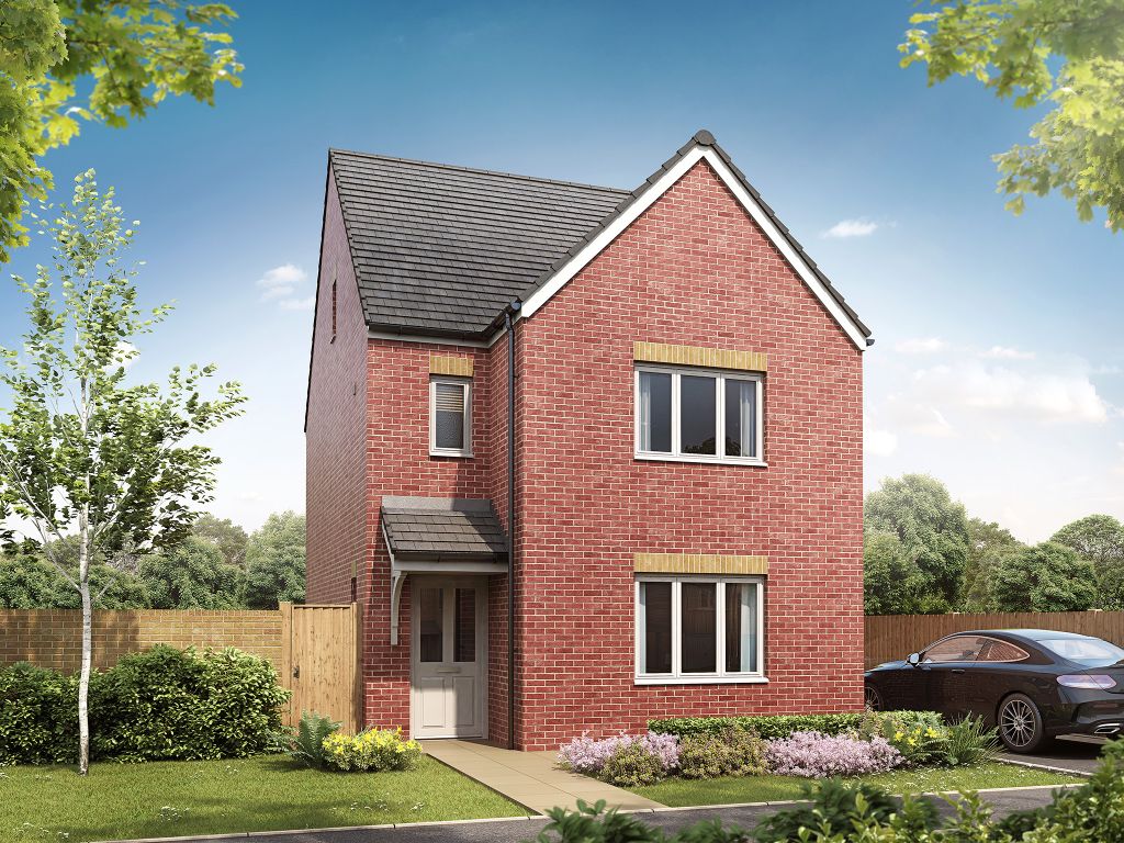 New home, 4 bed detached house for sale in "The Lumley" at Higham Lane