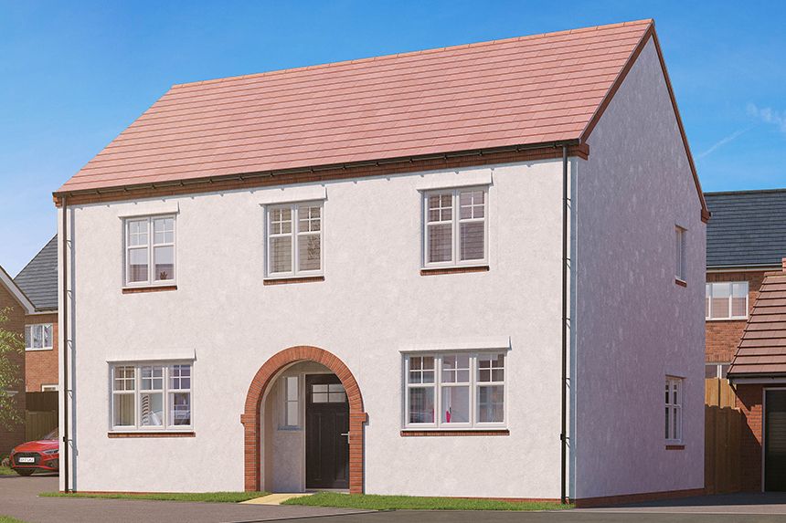 New home, 4 bed detached house for sale in "Chestnut" at Veterans Way