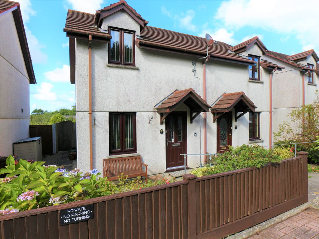2 bed semidetached house for sale in Trerice Fields, Praze, Camborne