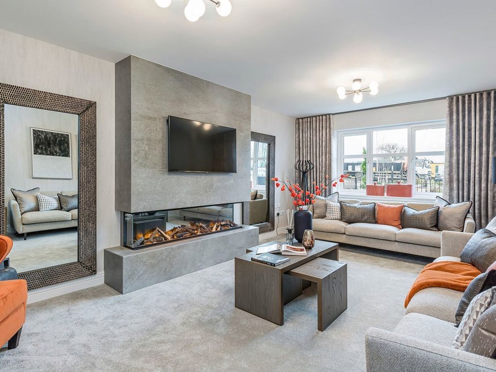 New home, 5 bed detached house for sale in "Darroch" at Turnhouse Road