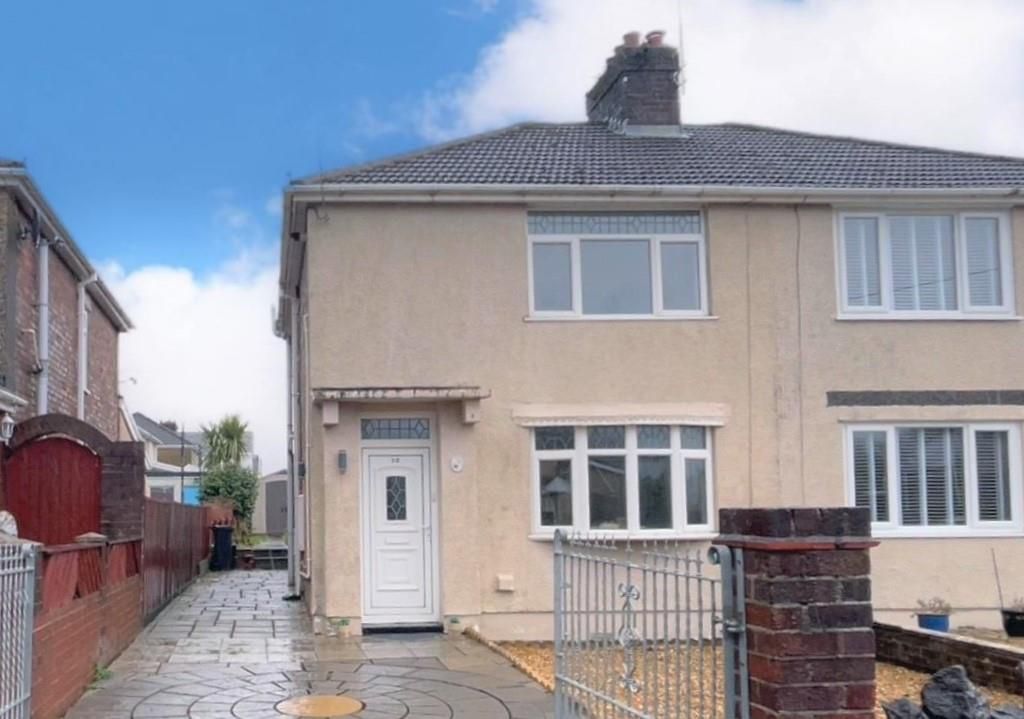 2 bed semidetached house for sale in Underwood Road, Cadoxton, Neath