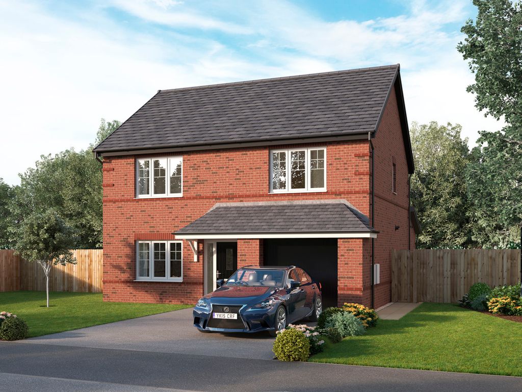 New home, 4 bed detached house for sale in "The Oakbrook" at Eyam Close