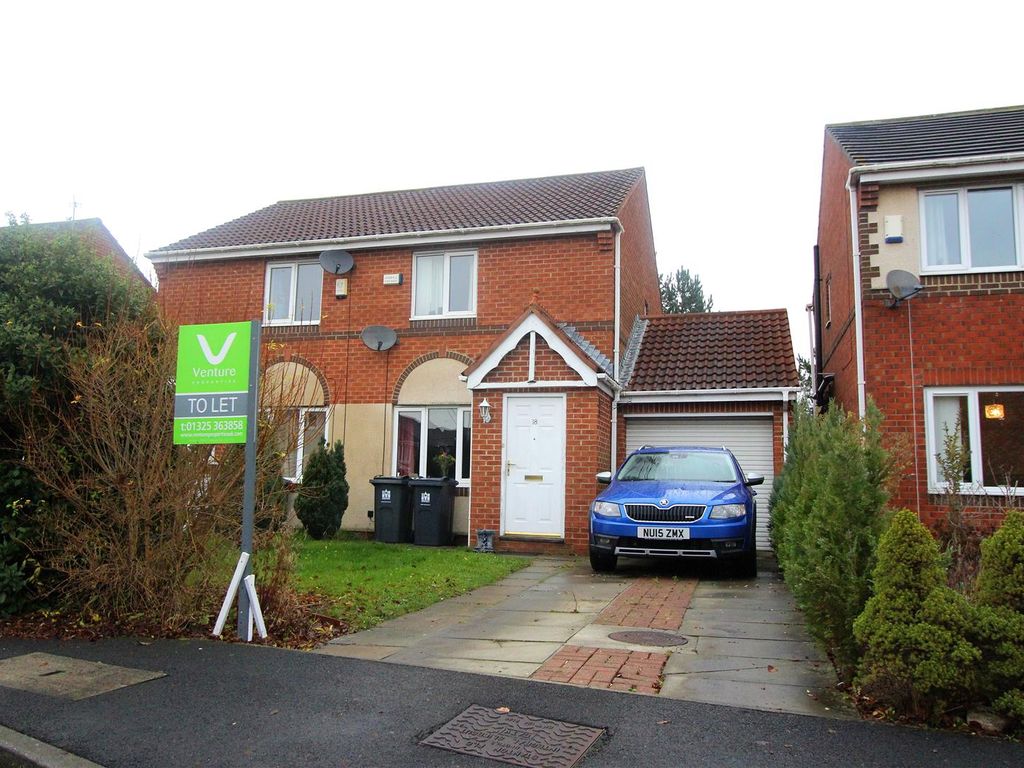 2 bed semidetached house to rent in Greensfield Close, Faverdale