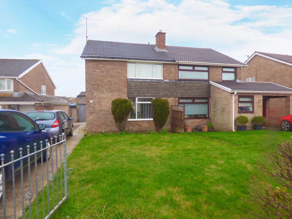 3 bed semidetached house for sale in MaesYrHaf, North Cornelly