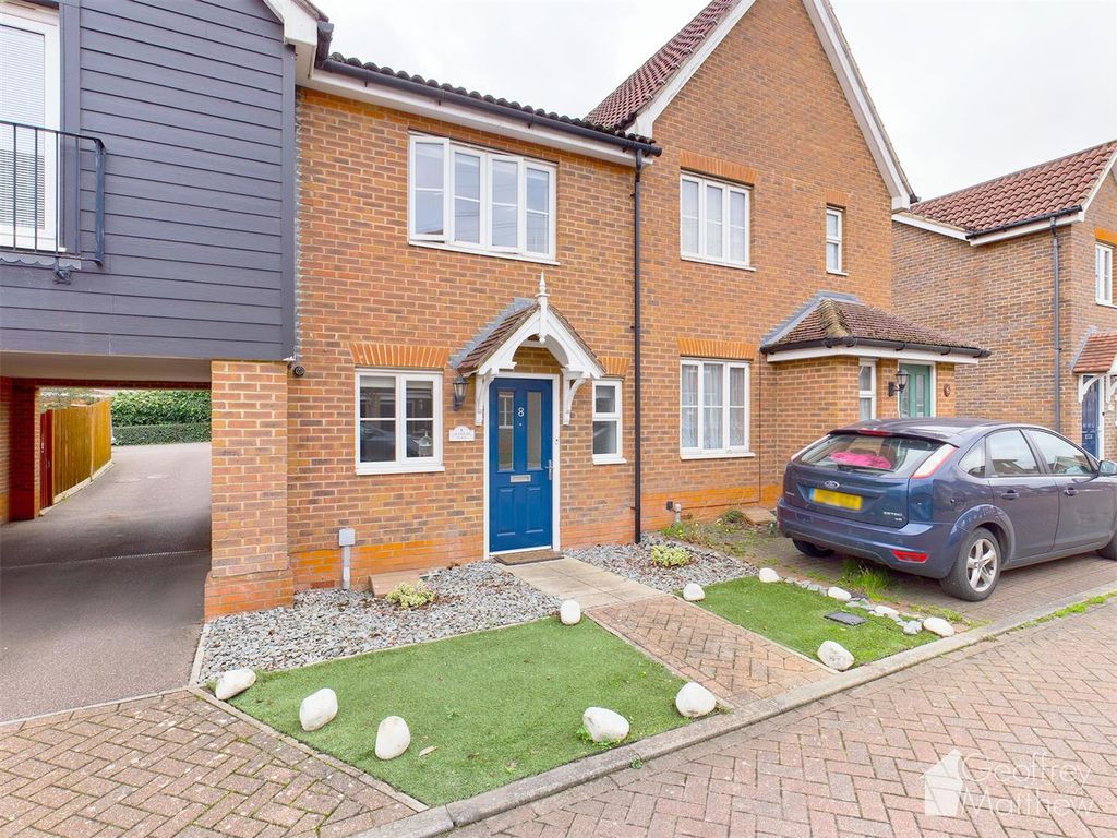 2 bed semidetached house to rent in Grampian Place, Great Ashby