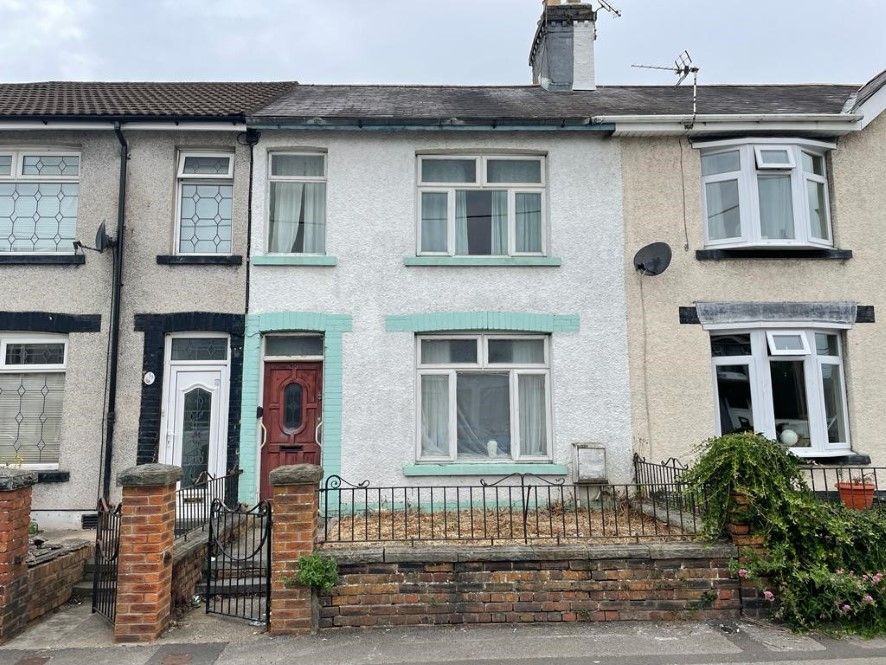 Terraced house for sale in 35 Commercial Street, Beddau, Pontypridd