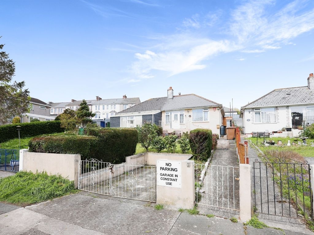1 bed semidetached bungalow for sale in Laira Park Road, Plymouth PL4