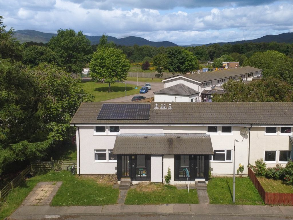 3 bed terraced house for sale in Ricketts Court, Edzell, Brechin DD9, £