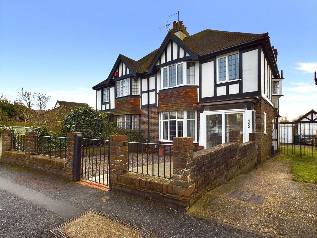 3 bed semidetached house for sale in Portland Road, Hove BN3, £650,000