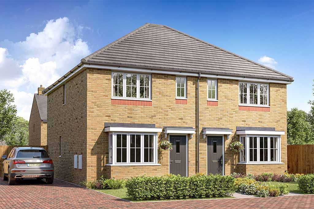 New home, 3 bed property for sale in "The Clifton" at London Road