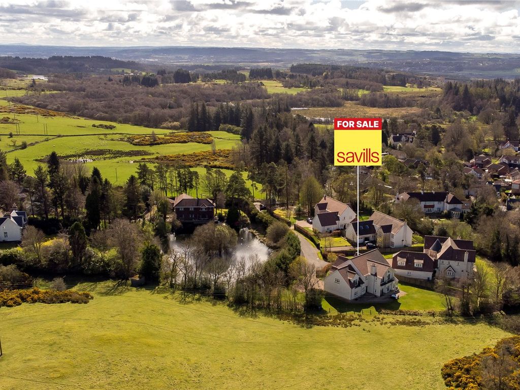 4 bed detached house for sale in Oakwood, West Glen Road, Kilmacolm
