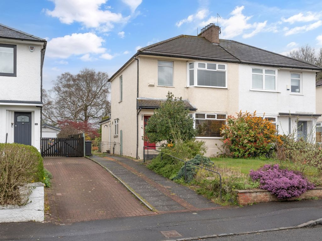 3 bed semidetached house for sale in Moorburn Avenue, Giffnock, East
