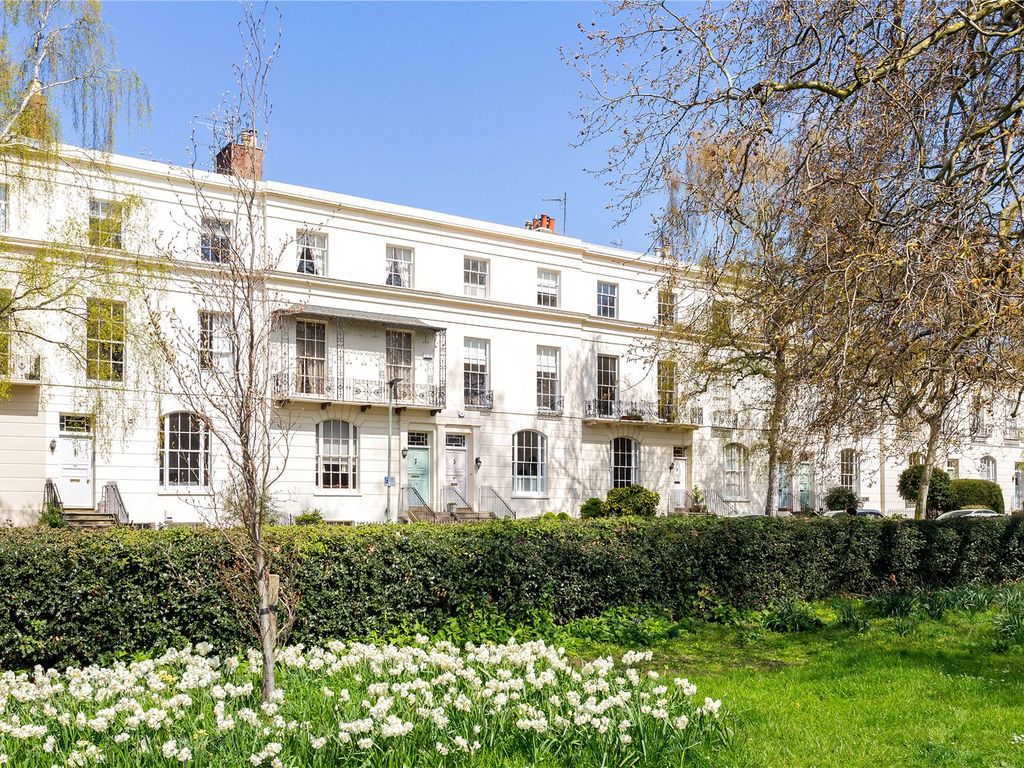5 bed terraced house for sale in Clarence Square, Pittville, Cheltenham, Gloucestershire GL50