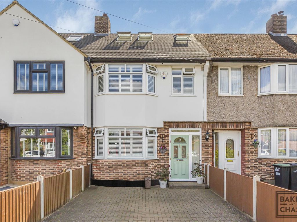4 bed terraced house for sale in Kenilworth Crescent, Enfield EN1, £