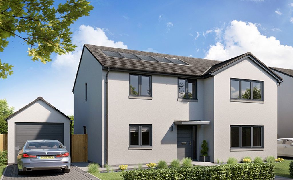 New home, 5 bed detached house for sale in Viscount Drive, Dalkeith