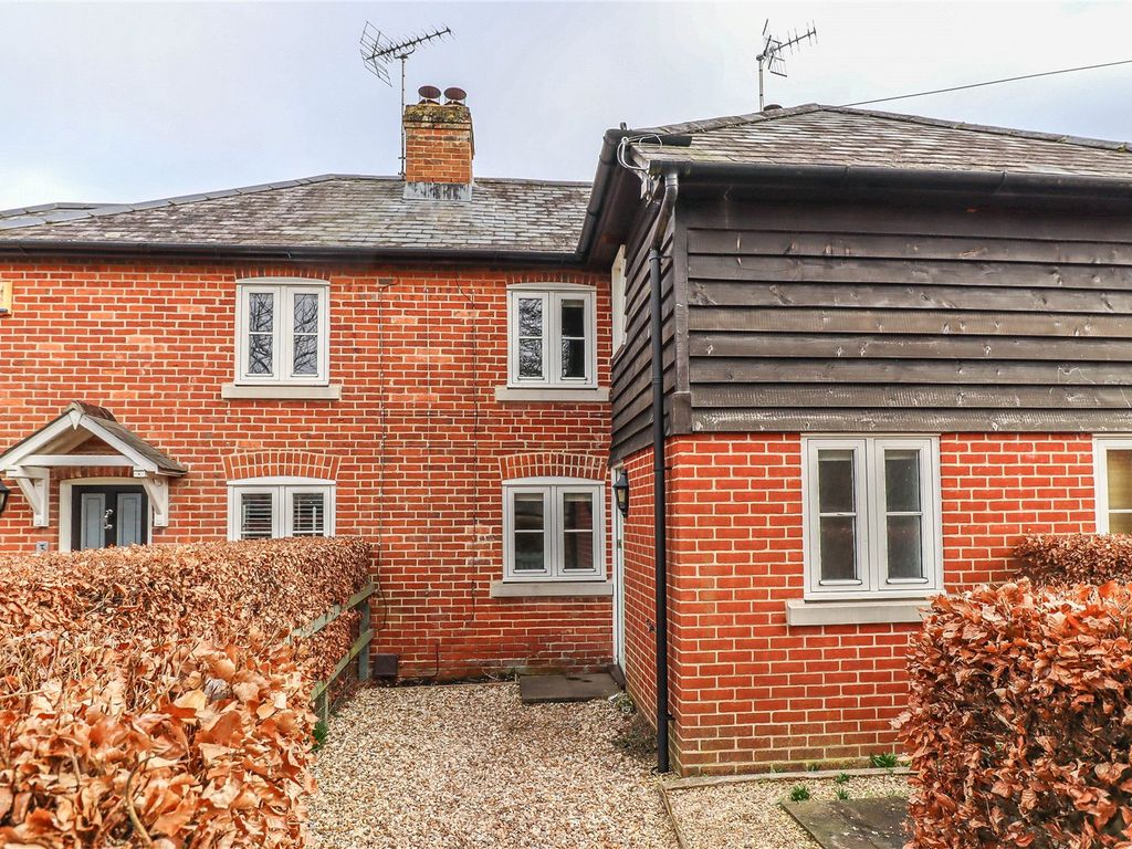 2 bed terraced house for sale in Houghton, Stockbridge, Hampshire SO20