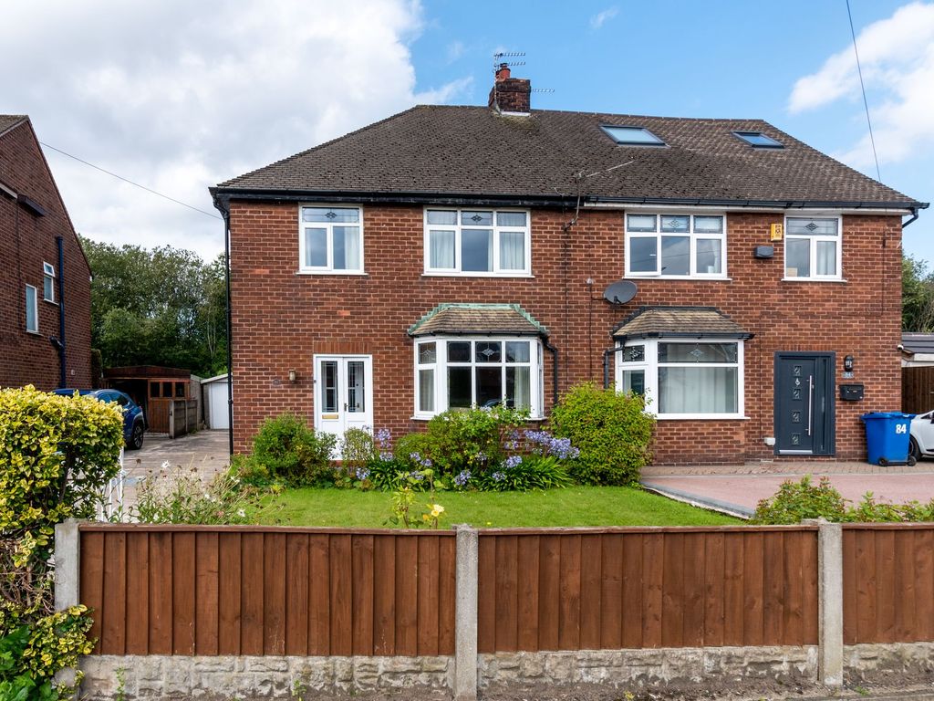 Semidetached house for sale in Stone Cross Lane North, Lowton WA3, £