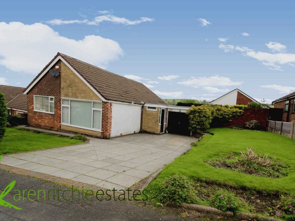 3 bed detached bungalow for sale in Hough Fold Way, Harwood BL2, £
