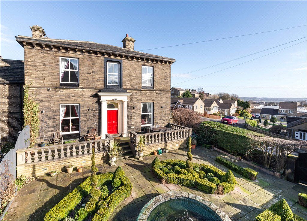 6 bed linkdetached house for sale in Moorside Road, Eccleshill Village
