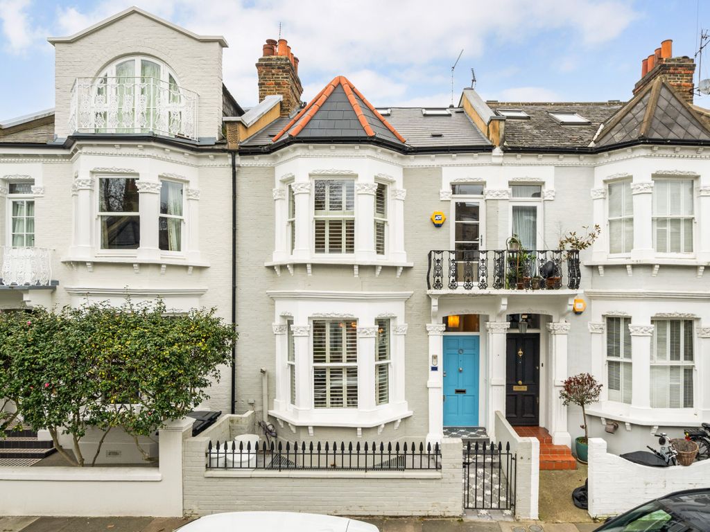 5 bed terraced house for sale in Tyrawley Road, Parsons Green SW6, £