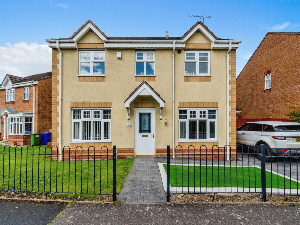 4 bed detached house for sale in Horseshoe Drive, Wimblebury, Cannock