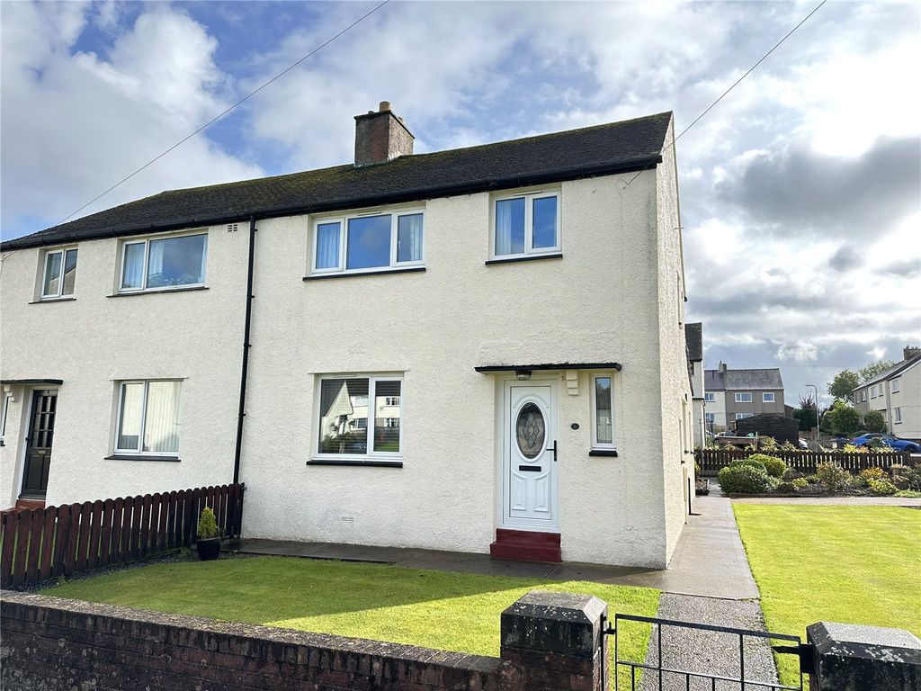 3 bed semidetached house for sale in Shawk Crescent, Thursby, Carlisle