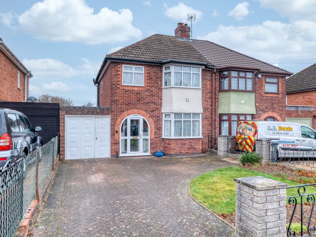 3 bed semidetached house for sale in Mill Road, Redditch B98