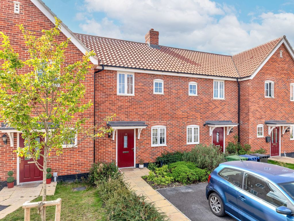 1 bed terraced house for sale in Clover Way, Melbourn SG8, £100,000