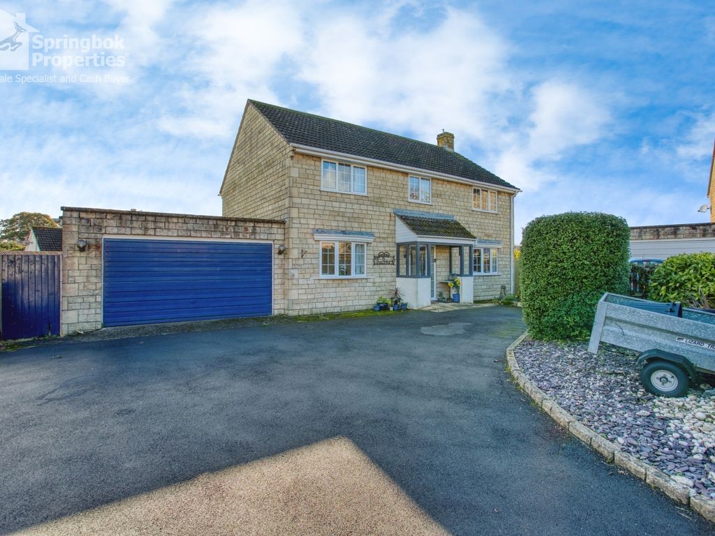 4 bed detached house for sale in Cuffs Mead, Forton, Chard, Somerset